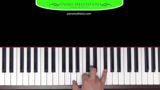 Take My Life Holiness  How to Play on the Piano  G [upl. by Yettie]