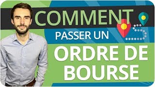 Comment PASSER un ORDRE DE BOURSE chez Boursorama Binck Fortuneo [upl. by Wallache824]