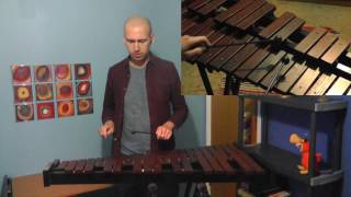 Aladdin soundtrack Prince Ali on xylophone percussion 2017 [upl. by Loginov]