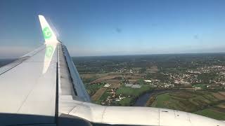 Approach  Landing Bergerac Airport EGCLFBE [upl. by Yerd741]