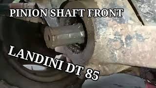 Pinion shaft front landini DT85 [upl. by Freddy]