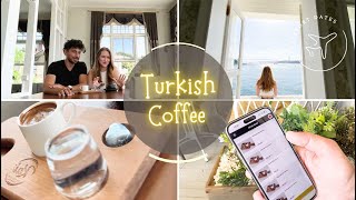 How do you drink Turkish Coffee Explained by an Istanbul Local to an American [upl. by Nirro186]