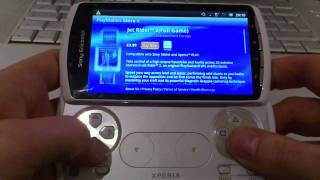 Playstation Store UK amp PSN on Xperia PLAY [upl. by Larred736]