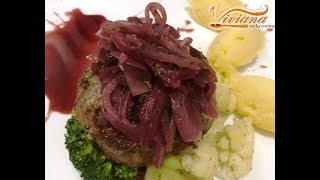 LOMITO EN SALSA DE VINO TINTO VIERNES 04 MAT18 VIVIANA EN TU COCINAocina mayo 04 temp10 30min [upl. by Patten667]