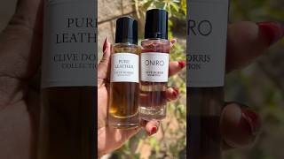 New Scent Alert  ONIRO and PURE LEATHER scent perfumecollection perfumereview smellsgood [upl. by Brodeur]