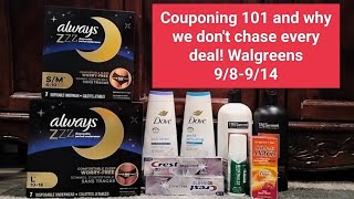 Walgreens couponing this week and why we dont chase all deals [upl. by Sixela939]