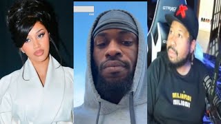 Bro ain’t write the Hit Akademiks reacts to Cardi B’s ex producer claiming he is owed some money [upl. by Enneira]