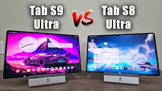 Samsung Galaxy Tab S9 Ultra vs Tab S8 Ultra  FULL Comparison [upl. by Ettenaj]