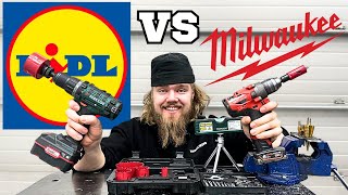 LIDL 20V AKKUPORA JA TYÖKALUT TESTISSÄ ONKO SURKEITA [upl. by Safier]