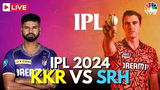 IPL 2024 LIVE KKR Vs SRH LIVE Match  Andre Russell  Pat Cummins  KKR Vs SRH Score LIVE  N18L [upl. by Auqinot]