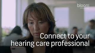 Telecare  connect to your Hearing Care professional even when in the office [upl. by Eleik]