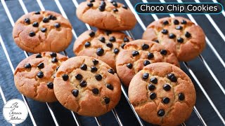 Vanilla Choco Chip Cookies Recipe  Easy Eggless Cookies Recipe  The Terrace Kitchen [upl. by Randene]