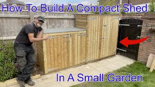 How To Build A Compact Shed For A Small Garden [upl. by Fausta]