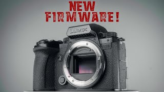 BREAKING LUMIX Announces A NEW Firmware Update for the S5ii amp S5iiX [upl. by Beatrix]