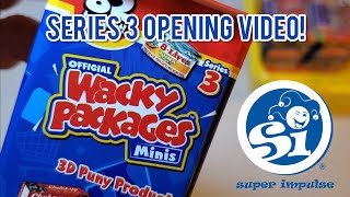 REVIEW Wacky Packages Minis Series 3 [upl. by Matland]