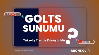 GOLTS  HİSSE YÜKSELİŞİ TREND BAŞLANGICI MI  Borsa Hisse Senedi Teknik Analizi  golts YORUMU [upl. by Katerine]