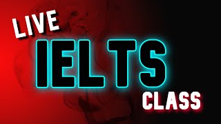 Live IELTS class with a 75 Level StudentPart1 [upl. by Gytle]