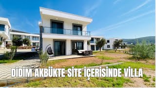 Didim Akbükte Denize Yakın Site İçerisinde Full Eşyalı Villa [upl. by Inol689]