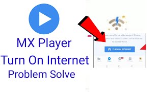 mx player par turn on internet problem  mx player internet problem [upl. by Fransisco]