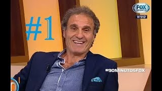 Lo Mejor de Oscar Ruggeri en quot90 Minutos de Futbolquot 1 [upl. by Eelhsa]