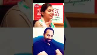 blooper interview nazriya fahadfasil [upl. by Toomin]