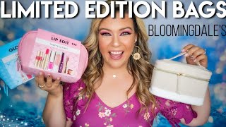 Bloomingdales Unboxing 2023  BEAUTY EDIT BAGS [upl. by Esorbma459]