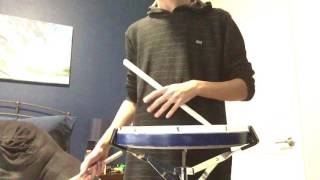 How to play marching snare drum part 2 [upl. by Belldas765]