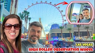 HIGH ROLLER OBSERVATION WHEEL  LAS VEGAS The Linq Promenade [upl. by Tut]