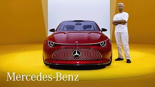 The new MercedesBenz Concept CLA Class  Walkaround [upl. by Behah995]