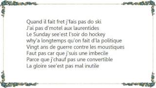 Kirsty MacColl  Complainte Pour Ste Catherine Lyrics [upl. by Andel]