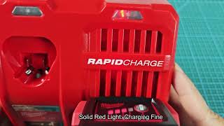 Milwaukee M18 Battery Charger Blinking Red Only Reasons [upl. by Fe]