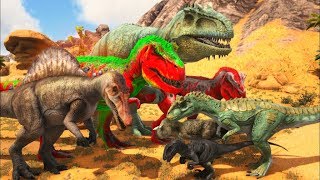 A Faculdade Do Professor Alpha Rex Alunos Em Ultimo Treinamento Ark Dino Evolved PTBR [upl. by Teyugn]