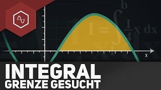 Integral  Grenze gesucht Aufgaben [upl. by Yanehs]