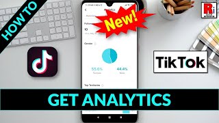 How To Get Analytics On TikTok  TikTok Analytics Setting New Update [upl. by Damha]