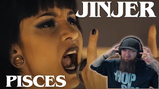 JINJER  Pisces Live Session MUSIC VIDEO REACTION CRAZY GOOD [upl. by Sucramed]