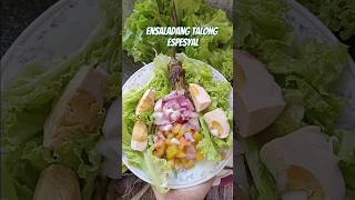 Ensaladang Talong Espesyal food healthyfood ensalada [upl. by Derwon]