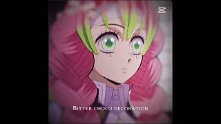 Bitter choco decoration demonslayer knyedit [upl. by Dagna541]