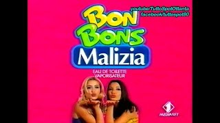 Spot BON BONS di Malizia  1998 con le veline [upl. by Christine67]