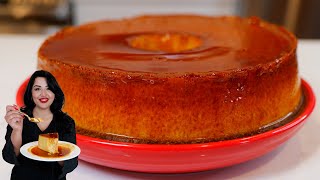 The BEST CREAMY BAKED FLAN RECIPE  Receta FLAN AL HORNO SUPER CREMOSA [upl. by Aalst134]