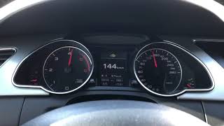 Audi A5 27 tdi stage 1 250 HP acceleration 0225 kmh [upl. by Ainoloppa311]