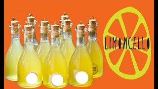 LIMONCINO LIMONCELLO 🍋 FATTO IN CASA Ricetta Facile [upl. by Seaver]