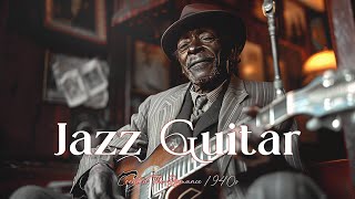 Swing Jazz Guitar Serenade 🎶 Captivating Rhythms Classic Jazz Experience🌙JazzSwing JazzJazz Club [upl. by Colwen725]