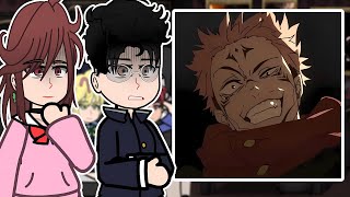 Dandadan React to Ryomen Sukuna  Jujutsu Kaisen  Gacha react [upl. by Anerda]