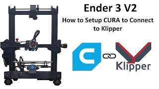 How to Connect CURA to Klipper via Moonraker [upl. by Eselehs]