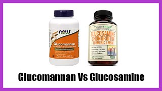 Glucomannan Vs Glucosamine [upl. by Molly]