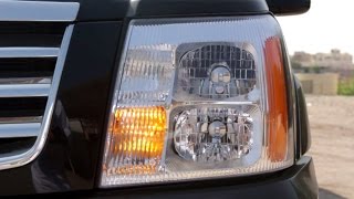 تركيب مصباح إل إي دي ليد الأصفر للإشارة في كاديلاك إسكاليد Cadillac Escalade LED Signal light [upl. by Nomannic802]