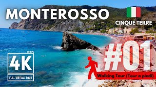 My Cinque Terre Trip Amazing view of Monterosso   Walking Tour  Italy [upl. by Atilem]