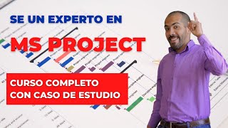 CURSO MS PROJECT COMPLETO 2023 en menos de 1 hora [upl. by Nirrac]