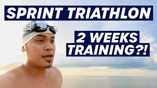 I Trained for a Sprint Triathlon in 2 Weeks  Here’s What Happened [upl. by Odnala]