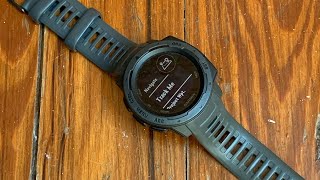 Garmin Instinct Track Me Feature Review A hidden gem [upl. by Enaxor]